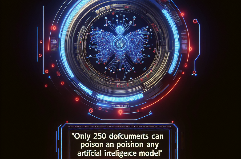 Solo 250 documentos pueden envenenar cualquier modelo de inteligencia artificial