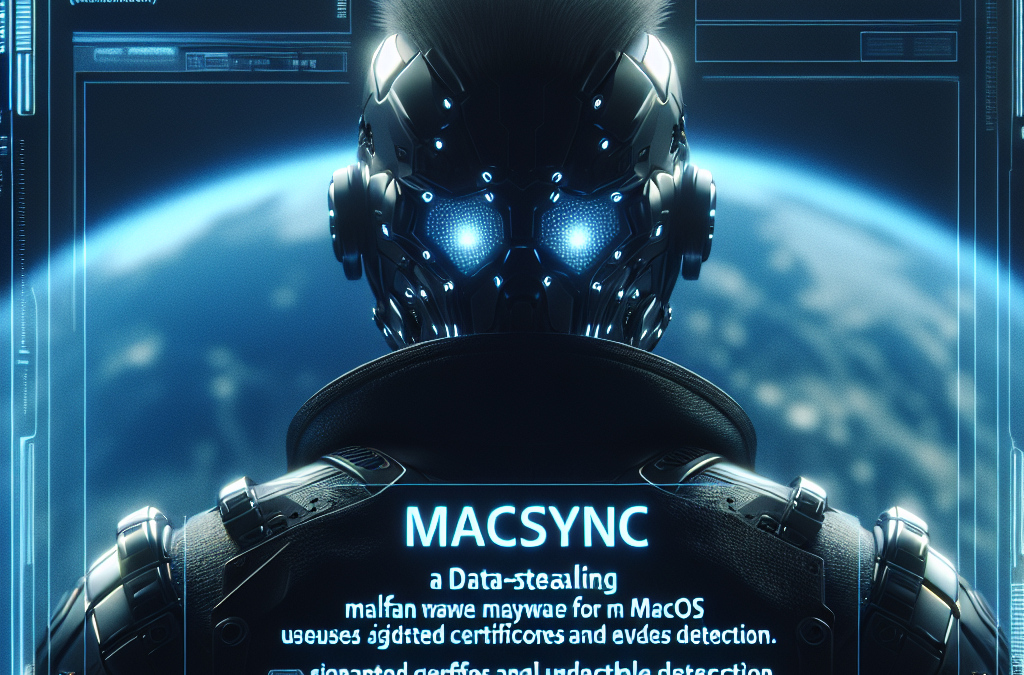 Nuevo malware MacSync para macOS roba datos usando certificados firmados y evade detección
