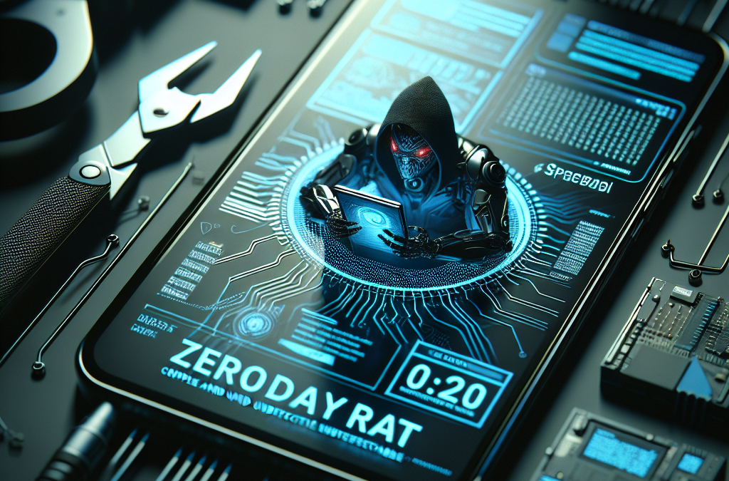 Nuevo spyware móvil ZeroDayRAT permite acceso total y espionaje indetectable en dispositivos Android