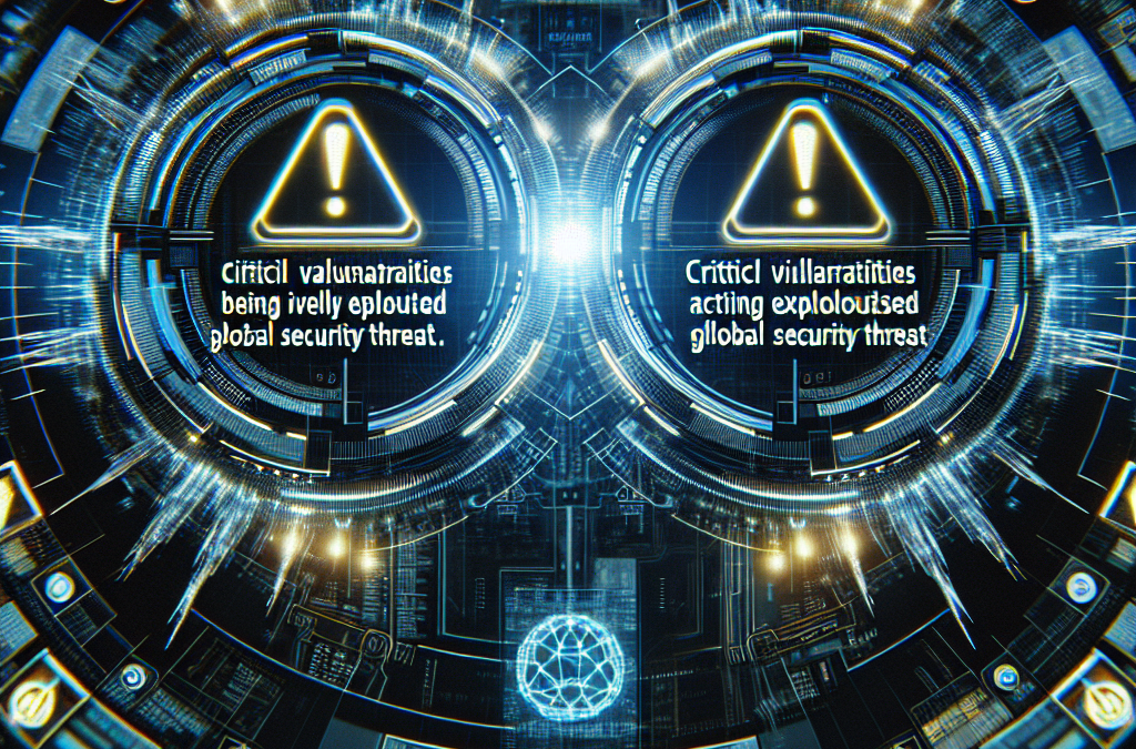 CISA alerta sobre dos vulnerabilidades críticas explotadas activamente que ponen en riesgo la seguridad global