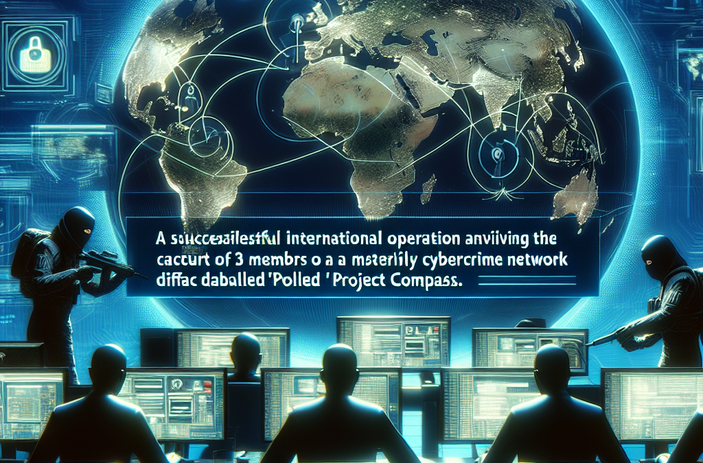 Detenidos 30 presuntos miembros de la red criminal Project Compass en operación internacional