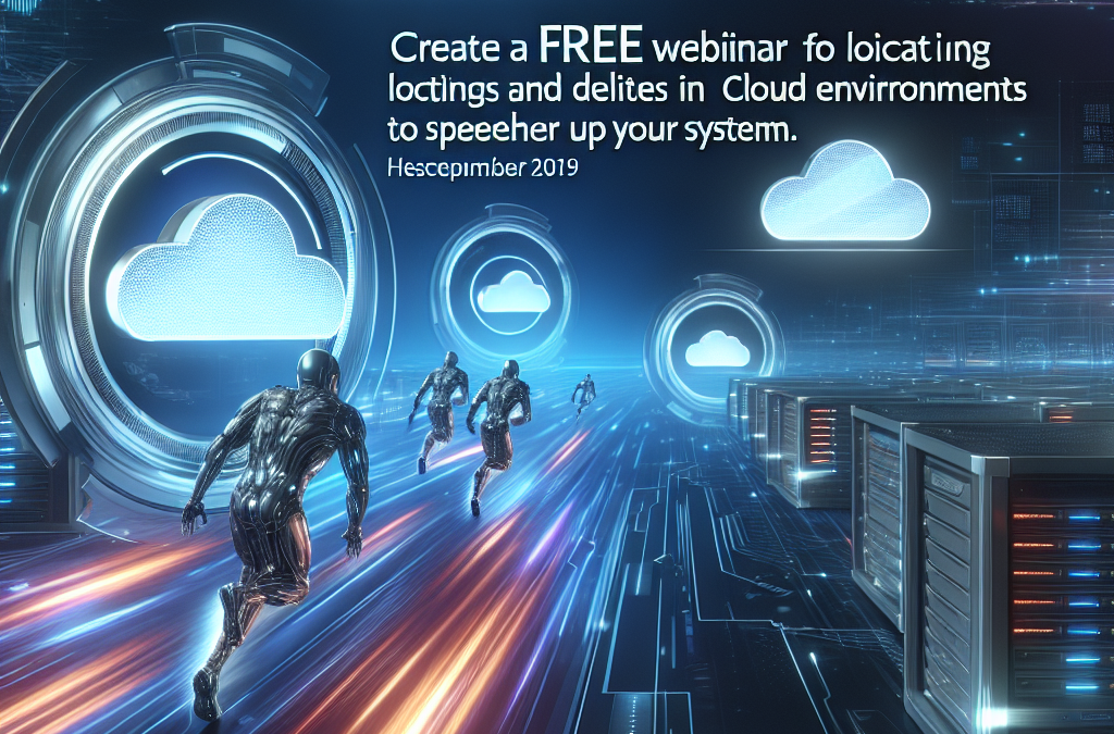 Webinar gratuito: cómo encontrar y eliminar archivos huérfanos en entornos de nube y acelerar tu sistema