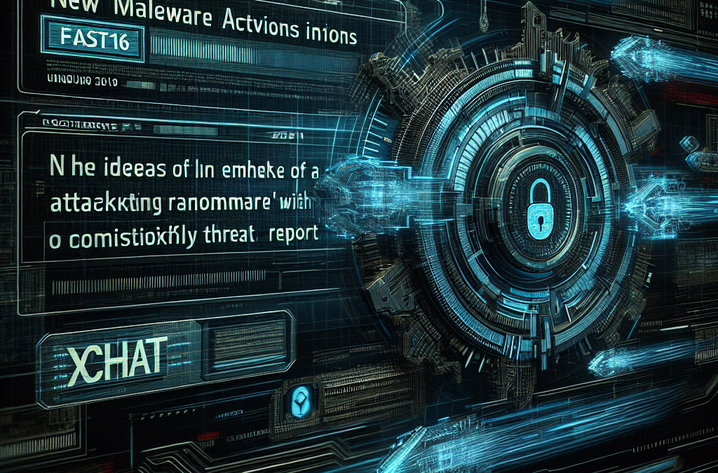 Resumen semanal de ciberamenazas: Nuevo malware Fast16 y ransomware XChat en acción